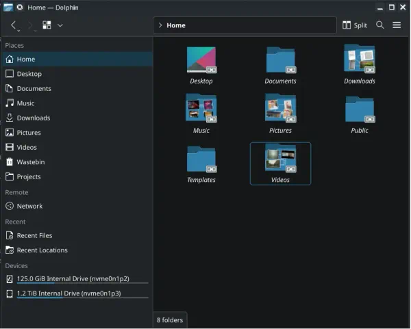 Mapped documents in to the host home